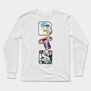 BTS Faces Long Sleeve T-Shirt